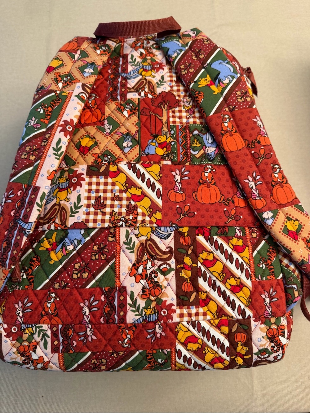 NWT Winnie the Pooh Vera Bradley Essential Backpack- “Autumn Treasures” 2026 - Picture 7 of 14